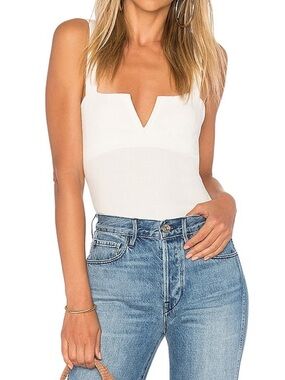 Free People Pippa V-Wire Bodysuit